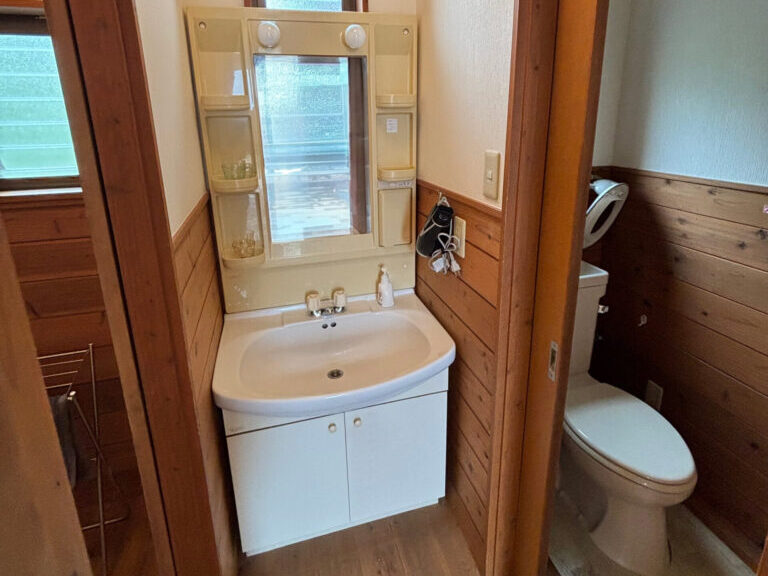 コテージ洗面所の写真